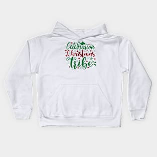 Celebration christmas tribe Kids Hoodie